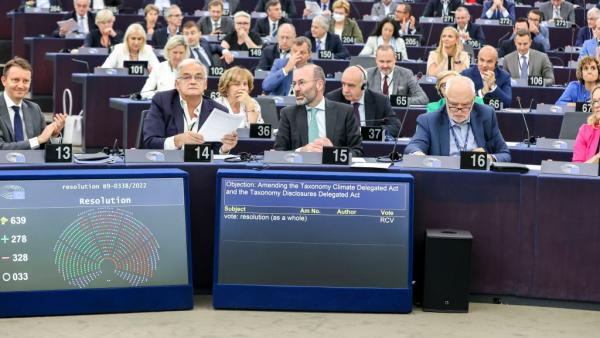 Европейский парламент выразил поддержку атомной энергии и природному газу
