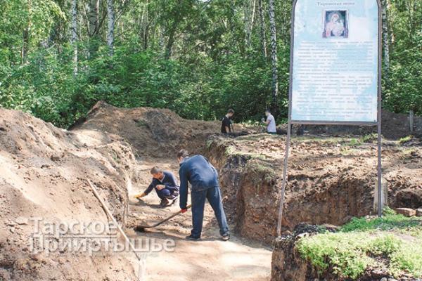 Завершен поиск остатков фундамента Тихвинской церкви
