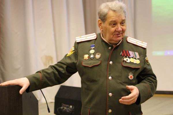 На прошедшем заседании Исторического клуба Юрий Фабрика выступил с докладом по истории Новосибирска