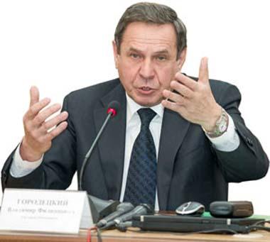 Мэр Новосибирска Владимир Городецкий