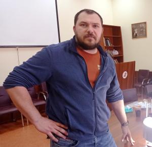 Научный сотрудник ИАЭТ СО РАН Александр Федорченко