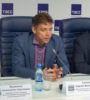 Директор института гидродинамики СО РАН Сергей Головин