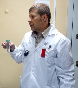 Руководитель Отдела радиационных исследований и радиационной безопасности ИЯФ СО РАН Михаил Петриченков